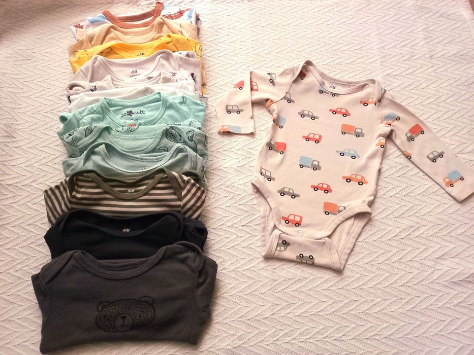 Ciuszki niemowlęce 62 do 68 plus kokon