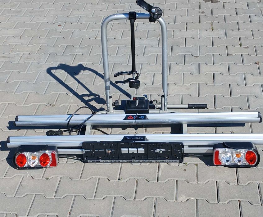 Bagażnik rowerowy na hak Co Travel, 2 rowery, 7/13-pin, Uchylny