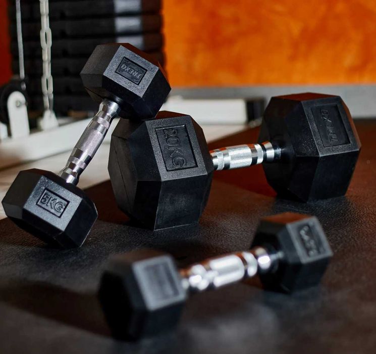 Нові гантелі по 5 кг