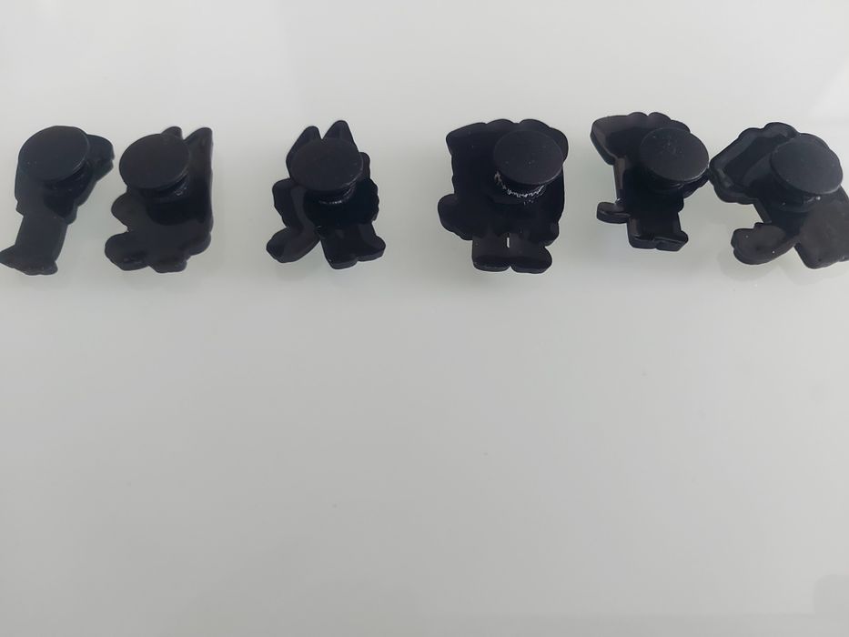 Zestaw 6 figurek Przypinki do butów typu Crocs Bluey I Bingo