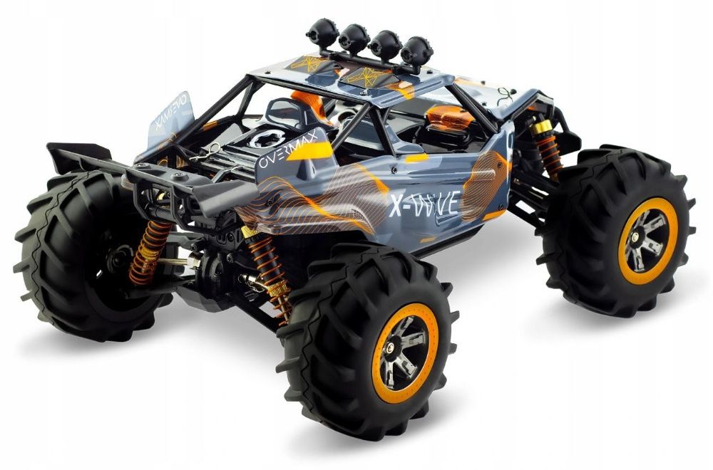 Samochód Zdalnie Sterowany Auto RC X WAVE do 45km/h Napęd 4x4 Prezent