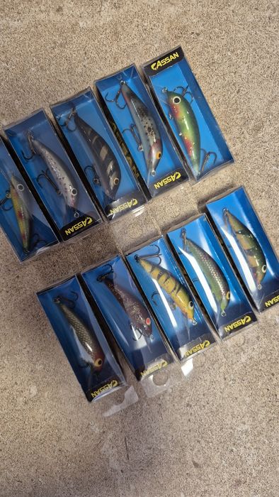 10 woblerów Gębskiego, woblery pstrągowe