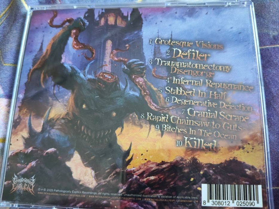 Murdered - The Brutal Gore Grotesque (CD, Ltd)(vg+)