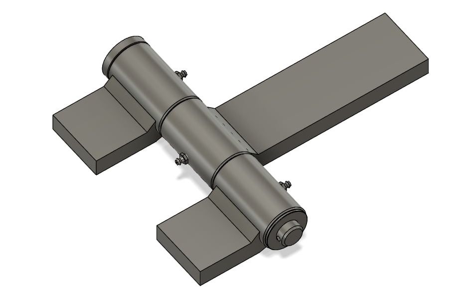 Zawias kontenerowy zawias drzwi pokrywy kontenera lewy prawy