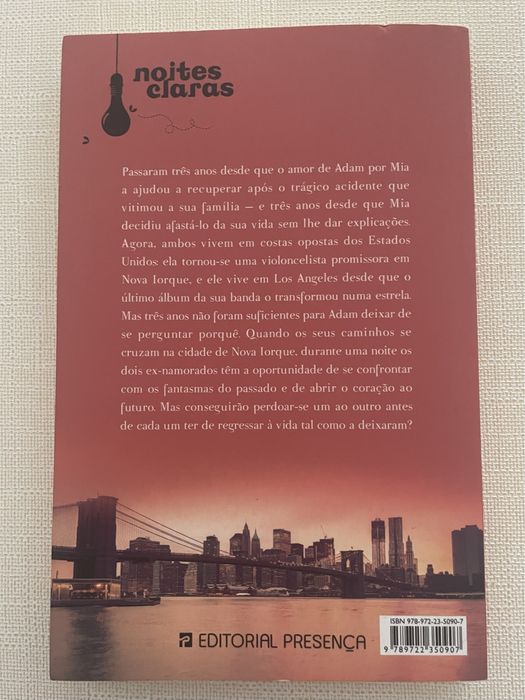 Livro Espera por Mim, Gayle Forman
