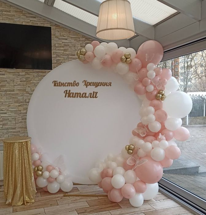 Фотозони,гелієві кульки .