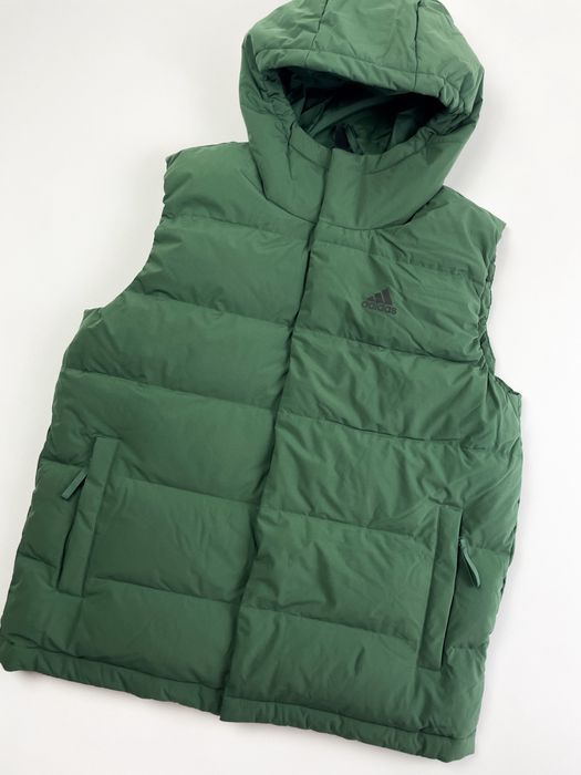 Оригінал! Жилет Adidas зелений (S) Новий, з бірками!