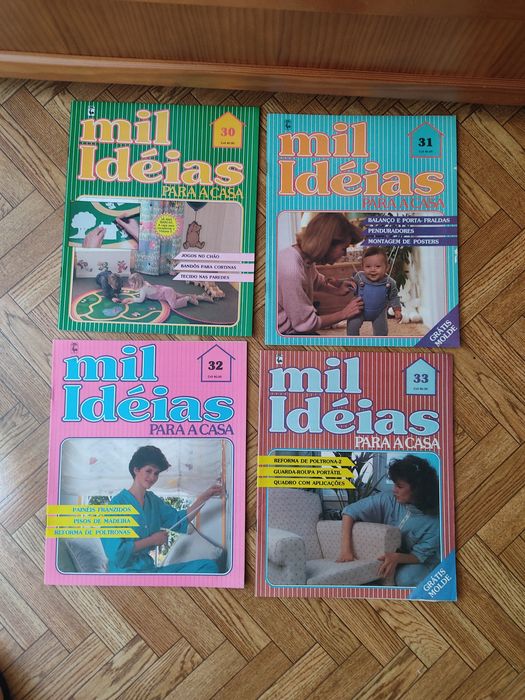 21 revistas "mil ideias para a casa" 0,75€ unidade