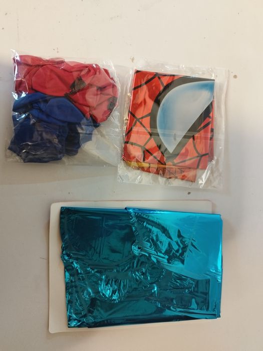 Spiderman zestaw urodzinowy dekoracja balony