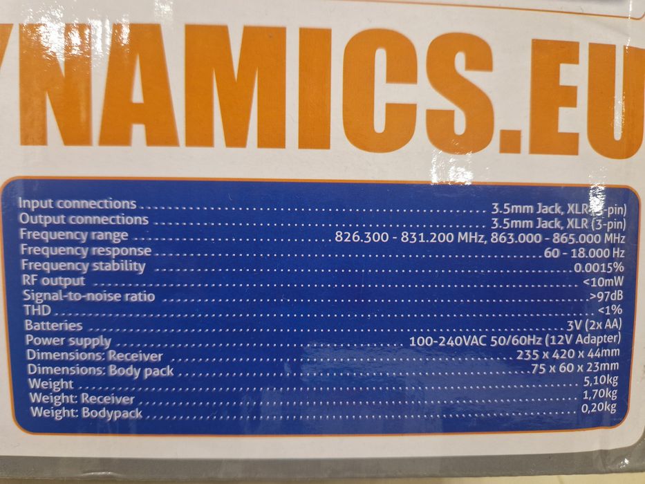 Zestaw 4 mikrofonów bezprzewodowych