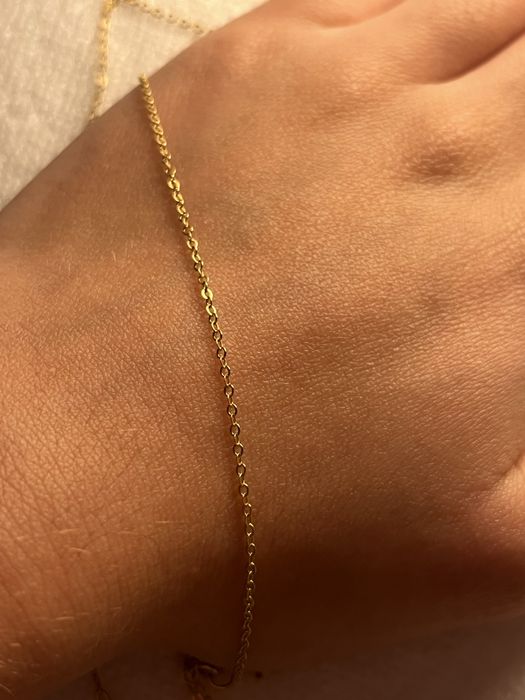 Colar chain banhado a ouro 14k