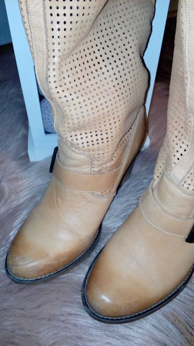 Kozaki nieocieplane r.38