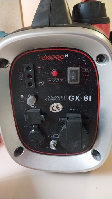 Інверторний генератор GX-8I, Dnipro-M