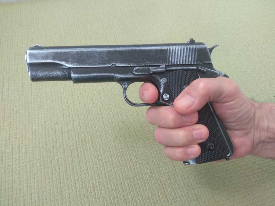 Детский Пистолет Colt 1911 Пластик + Метал. на пульках - Игрушка