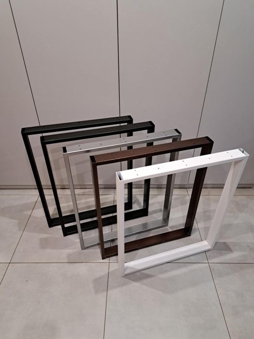 Nogi do stołu stalowe, stoliki loft