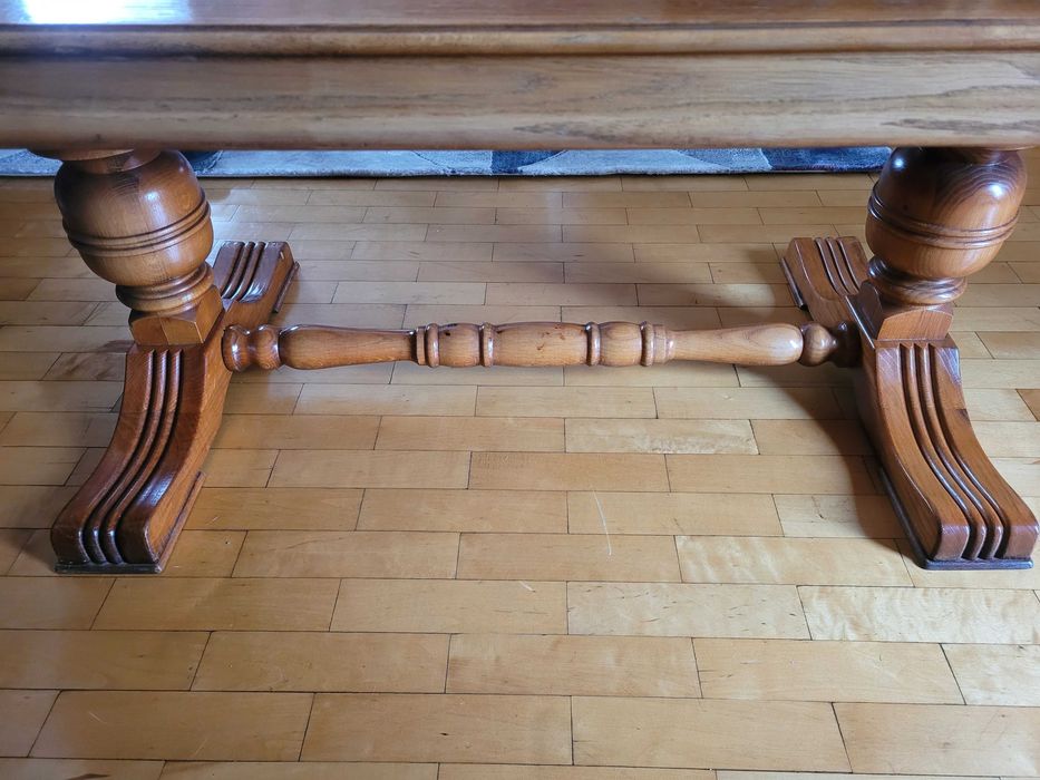 Ława dębowa stół stolik