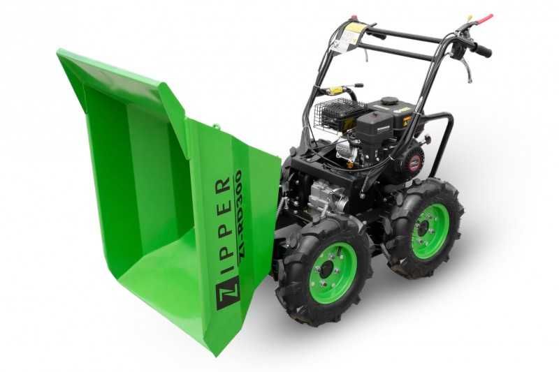 Wozidło ZIPPER ZI-RD300 wywrotka kiprowanie taczka do ogrodu działkę