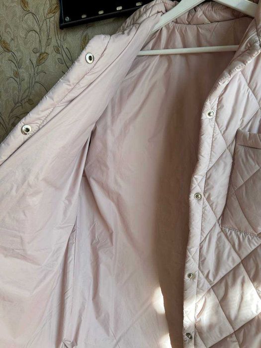 Куртка жіноча демісезонна пудрово-рожева
