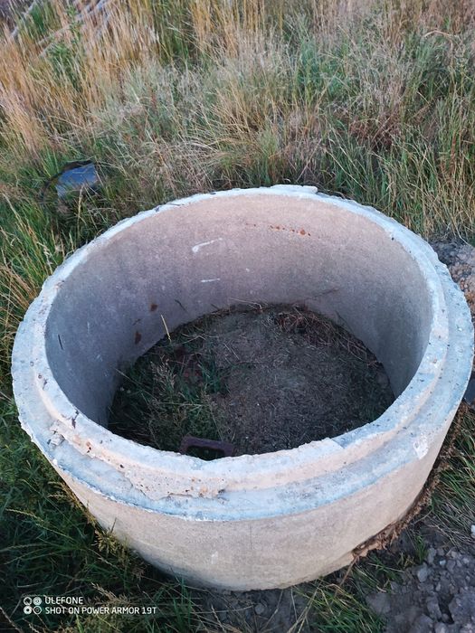 Krąg betonowy 120 x 60 z drabinką