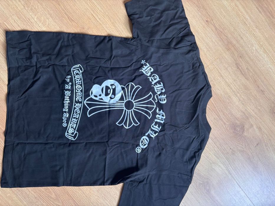 Koszulka Bape x Chrome Hearts