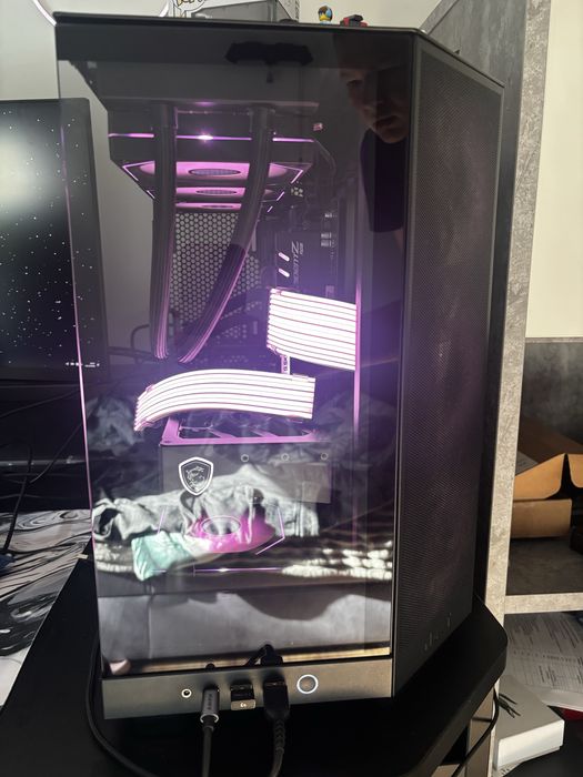 Komputer Gamingowy RTX 5070 MSI Gaming Trio + Ryzen 7 5800X + AIO 360 + 32GB | Jak nowy