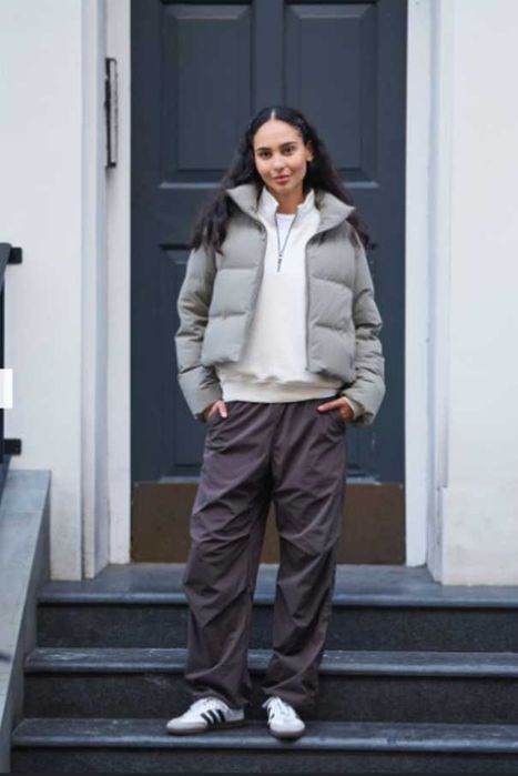 Легкий пуховик Uniqlo_розмір M