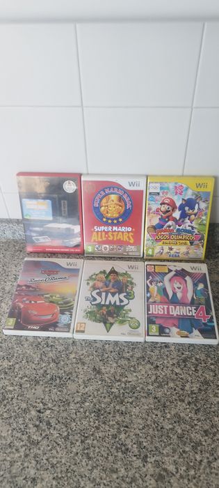 Jogos wii todos 50 euros vendo em separado