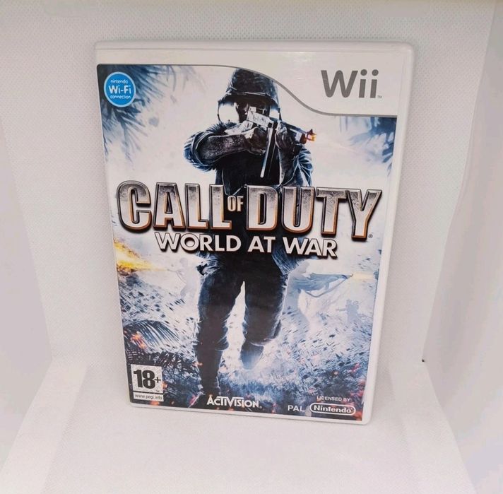 Call of Duty: World at War Nintendo Wii PAL CIB Completo c/ Manual