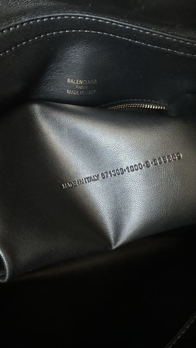 Шкіряна сумка чорна