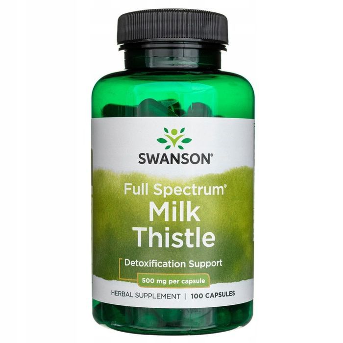 swanson ostropest plamisty milk thistle 100k detox wsparcie wątroby