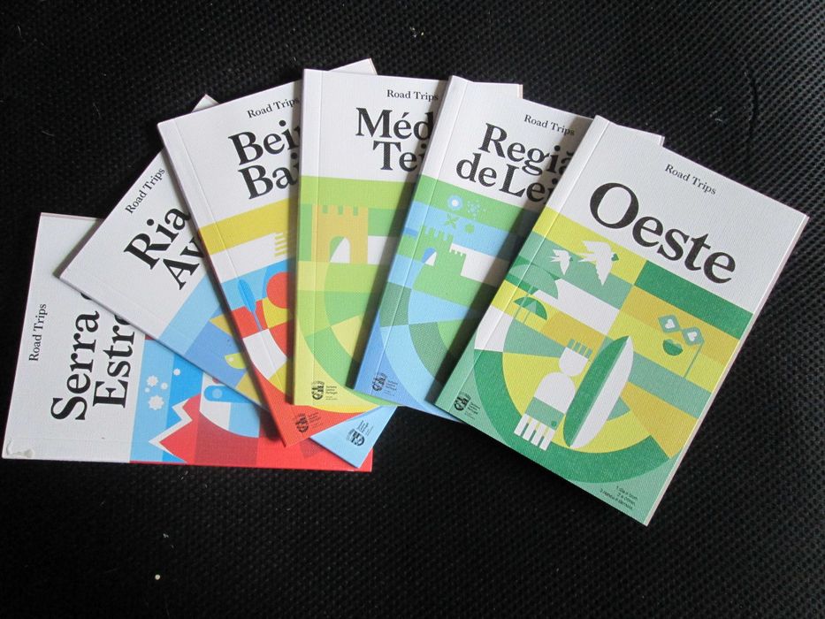 Guias turísticos da região centro de Portugal, novos