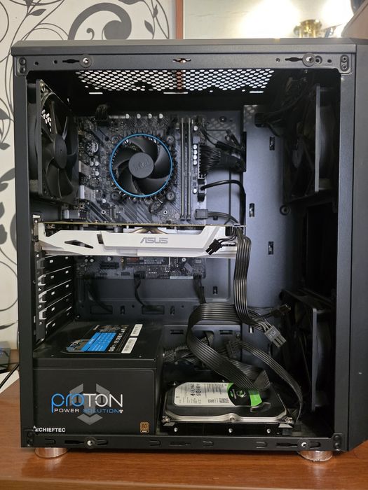 Игровой ПК Core i3-12100F / GTX 1060 / 16GB DDR4 / SSD + HDD