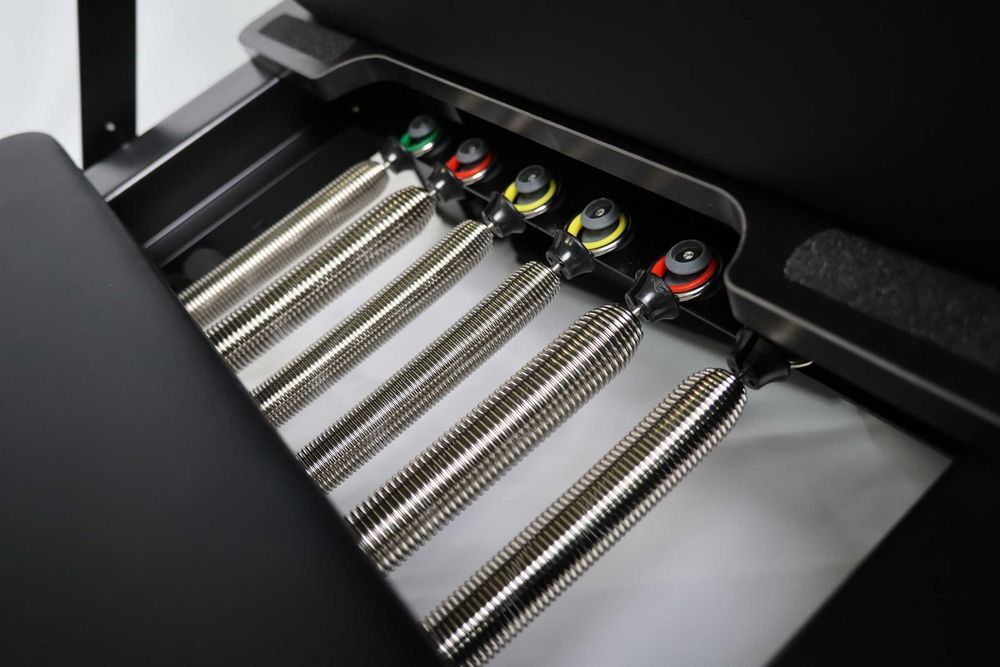 Reformer Składany Czarny Pilates Krause Fitness