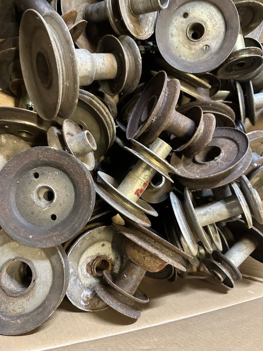 Koło kółko dwu pasowe podwójne klinowe silnika kosiarka traktorek wał