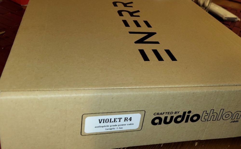 Kabel Enerr Violet R4 przewód kabel zasilający, jak nowy! okazja!