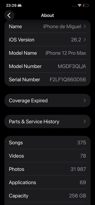Iphone 12 Pro Max 256gb