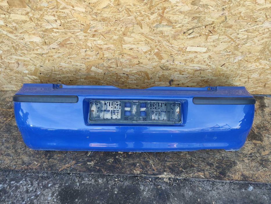VW Volkswagen Polo III 6N2 Zderzak Tył Tylny Niebieski