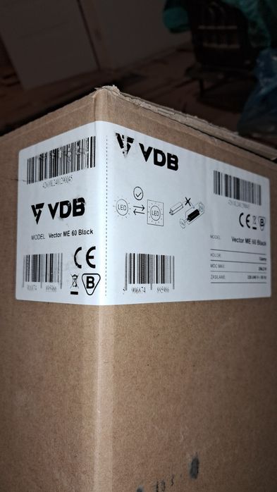 Okap pochłaniacz do zabudowy 60cm czarny