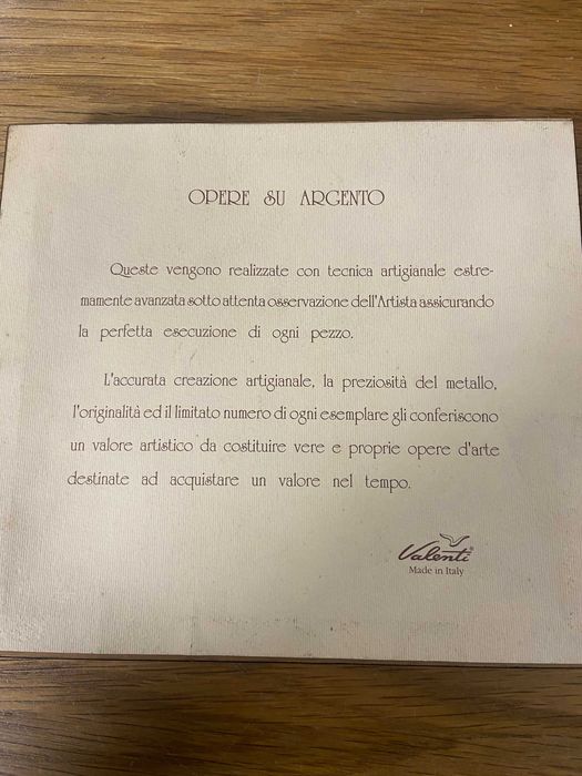 Quadro com palhaço em laminado de prata