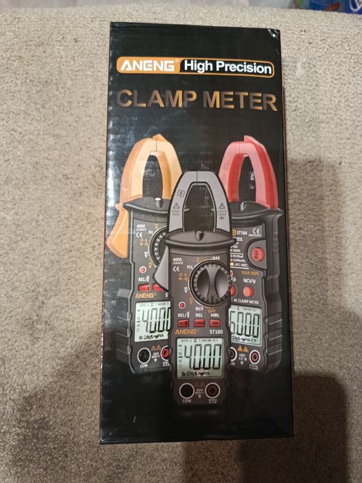 Мультиметр, токовые клещи, тестер
