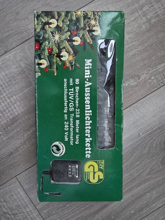 Новорічна гірлянда на 80 лампочок Німеччина