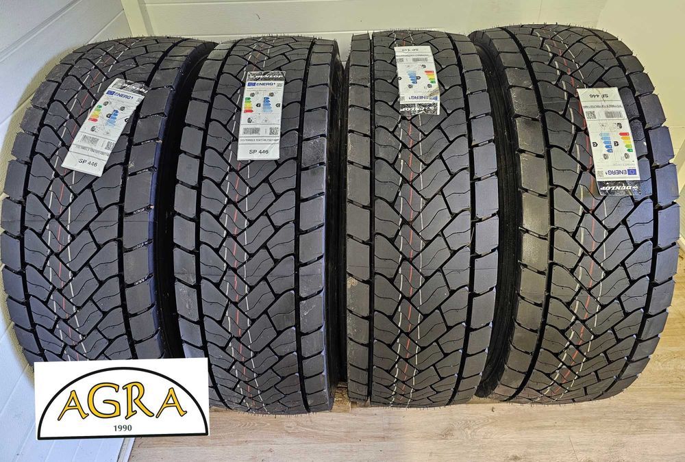 315/70R22.5 (1650netto)  DUNLOP SP446 NOWA opona opony napęd