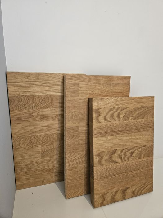 Ścinki z blatu dębowego 3 szt