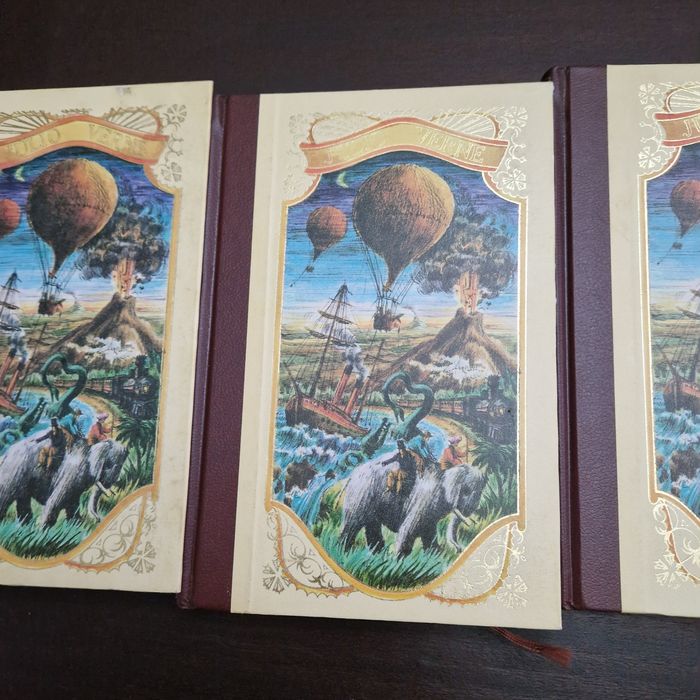 Coleção de 6 Livros Julio Verne