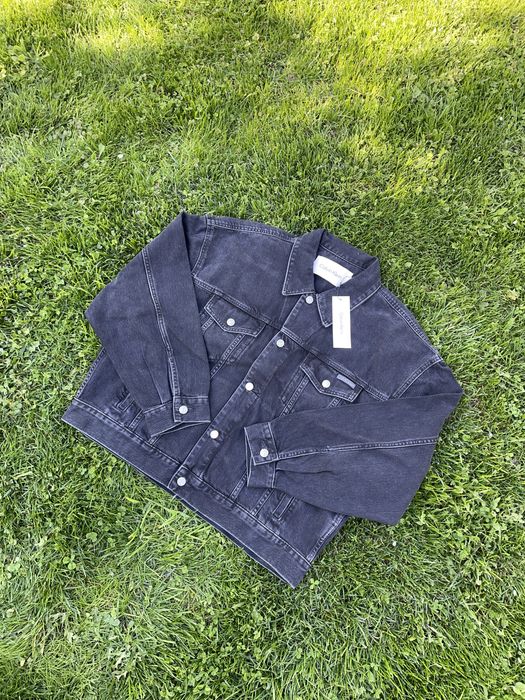 Calvin klein джинсовая куртка (ck denim jacket oversiz)c америки s,m,l