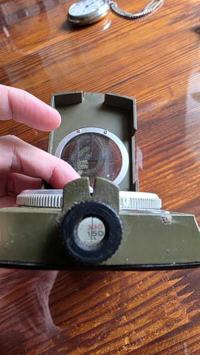 Компас військовий точний металевий