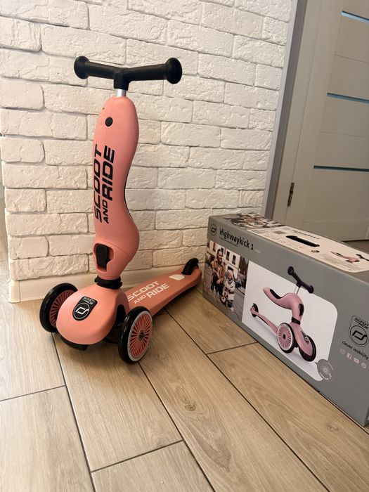 Новий самокат велобег 1-5 років