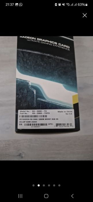 [REBAIXA] Placa gráfica XFX R9 280x