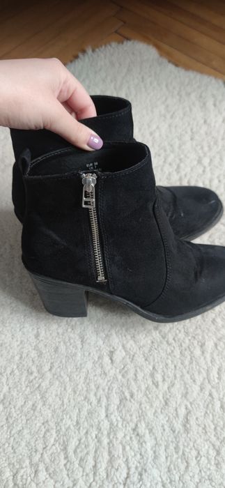Czarne botki H&M