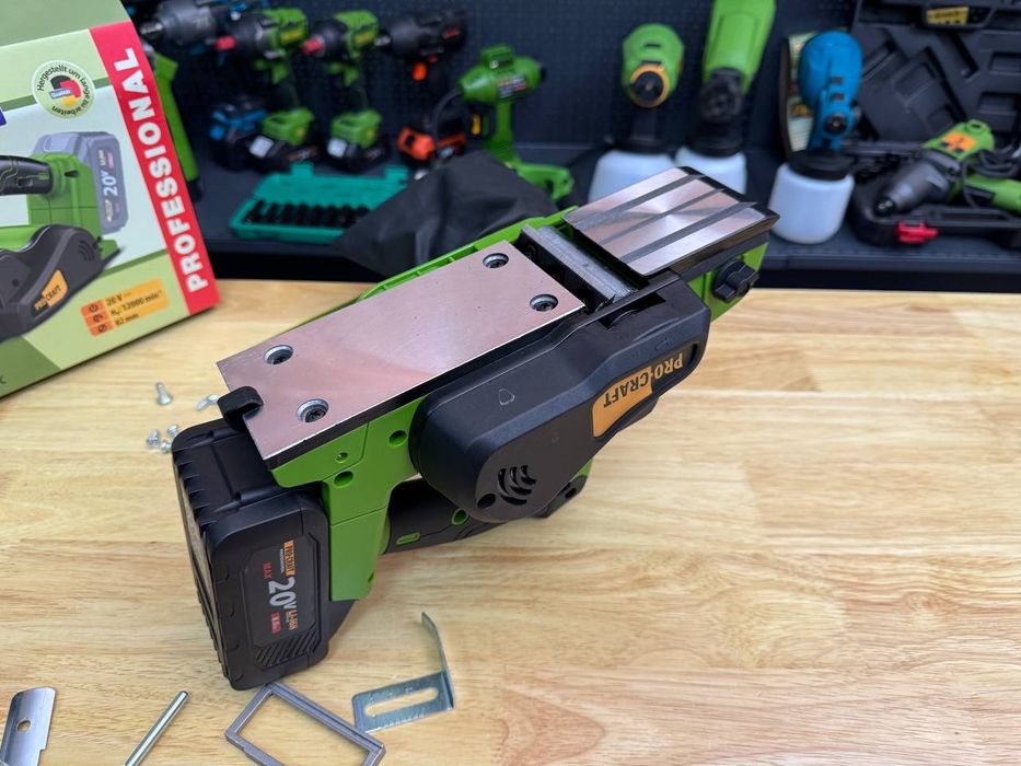 Рубанок Аккумуляторный Прокрафт 82×2мм Бесщеточный +Кейс Гарантия 36м.